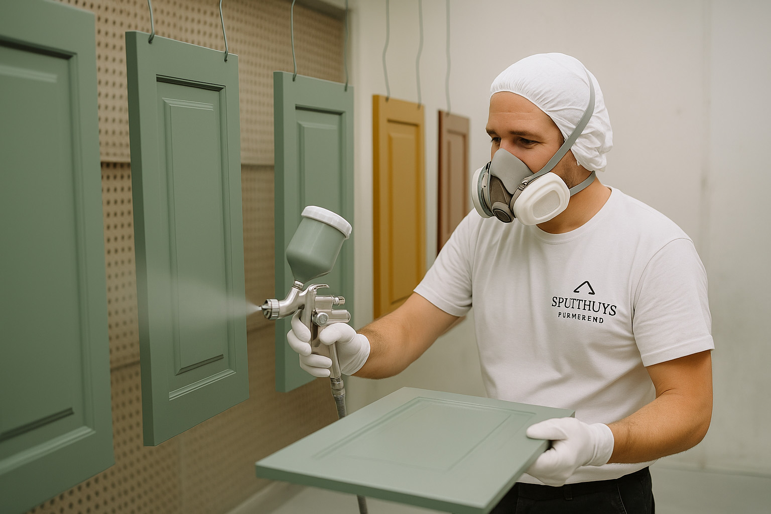 Spuitwerk in onze werkplaats: professioneel voorbereid en gespoten